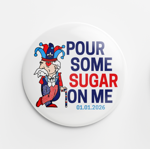Sugar Reb Button