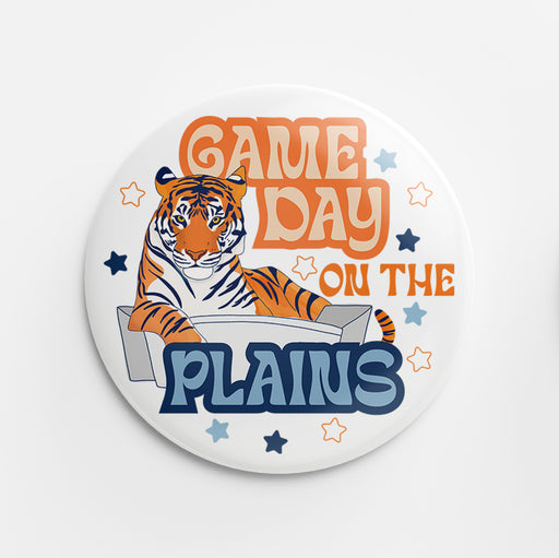 Plains Tiger Button