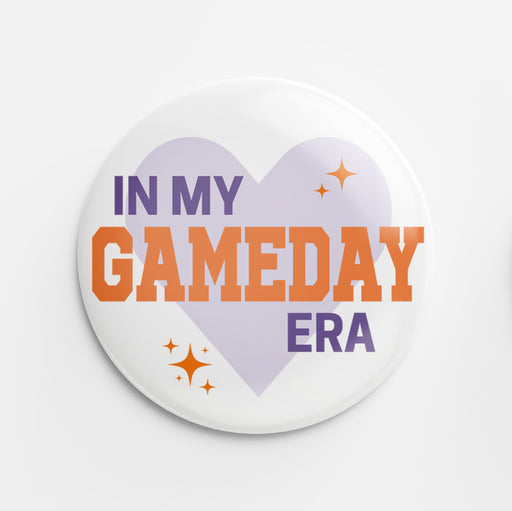 Gameday Era Button (orange & purple)