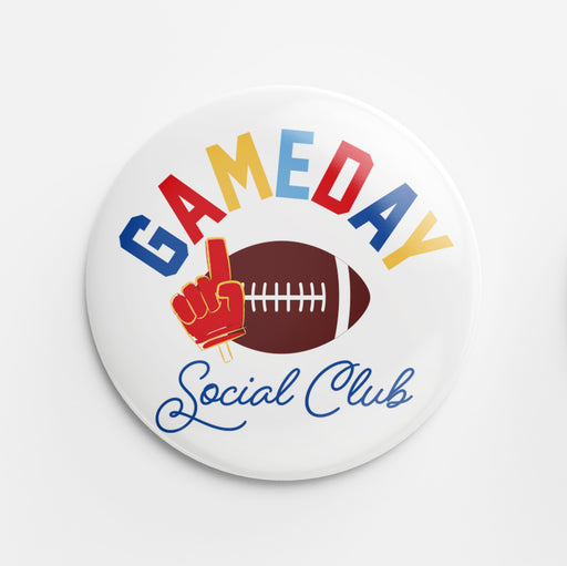 Gameday Social Club Button (rby)