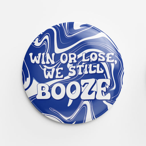 Booze Button (blue)