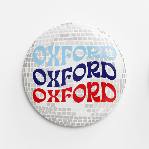 Oxford Disco Button