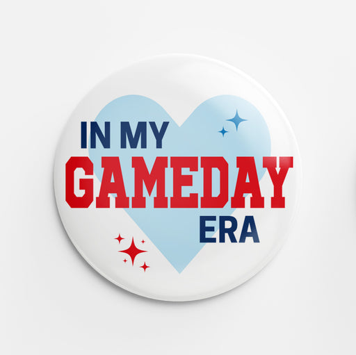 Gameday Era Button (blue & red)