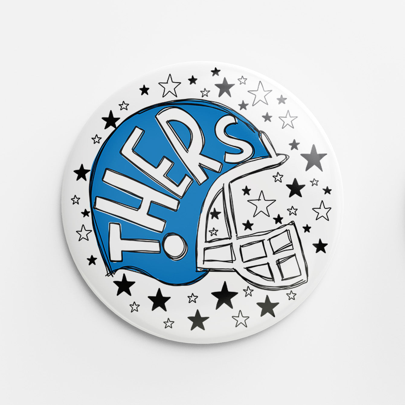 football helmet buttons Thers Helmet Button