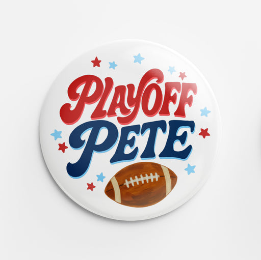 Playoff Pete Button