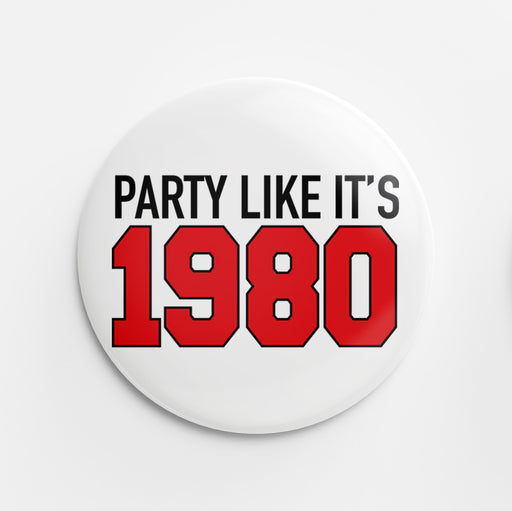 1980 Button