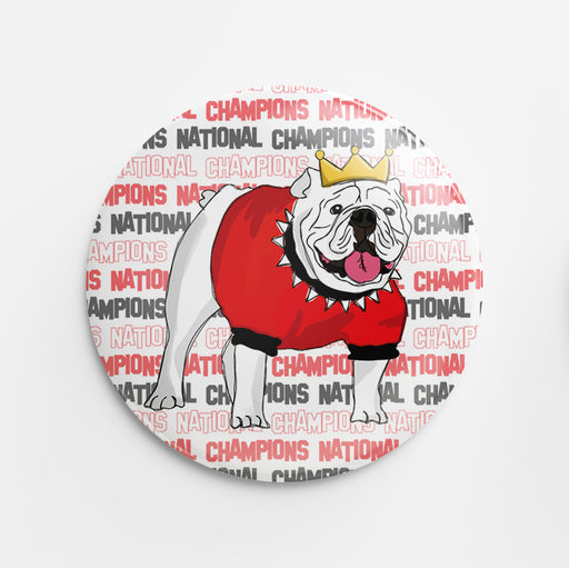 Dawg Crown Button