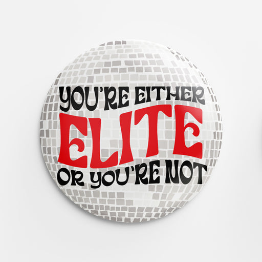 Elite Disco Button