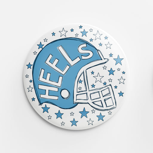 Heels Helmet Button