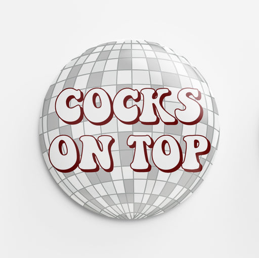 Cocks Disco Button