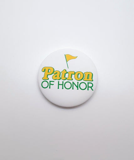 Patron of Honor Button