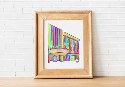 Miller Theater Print